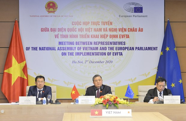 Impulsan cooperación interparlamentaria para implementación de tratado comercial Vietnam-UE ảnh 1 Impulsan cooperación interparlamentaria para implementación de tratado comercial Vietnam-UE ảnh 1