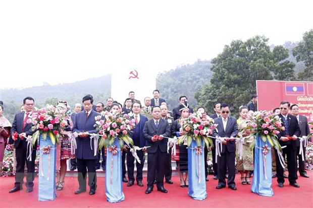 Inauguran en Laos zona de vestigio histórico Namsoi ảnh 1 Inauguran en Laos zona de vestigio histórico Namsoi ảnh 1