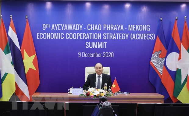 Afirma Vietnam importancia de cooperación entre cinco países en región de Mekong ảnh 1 Afirma Vietnam importancia de cooperación entre cinco países en región de Mekong ảnh 1