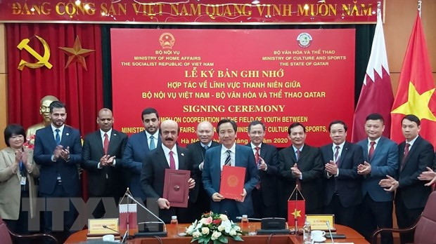 Vietnam y Qatar fomentan cooperación en sector juvenil ảnh 1 Vietnam y Qatar fomentan cooperación en sector juvenil ảnh 1