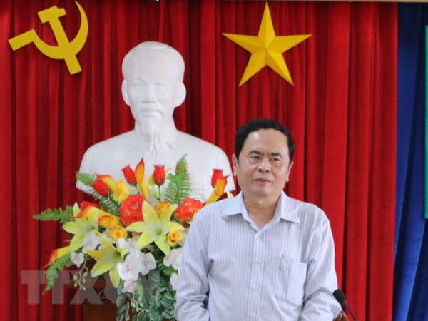 Felicitan al Frente para la Construcción Nacional por Fiesta Nacional de Laos ảnh 1 Felicitan al Frente para la Construcción Nacional por Fiesta Nacional de Laos ảnh 1