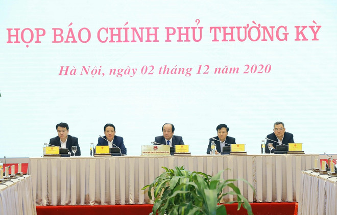 Situación de COVID-19 acapara rueda de prensa tras reunión de gobierno de Vietnam ảnh 1 Situación de COVID-19 acapara rueda de prensa tras reunión de gobierno de Vietnam ảnh 1