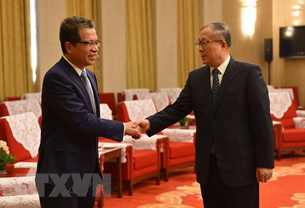 Embajador vietnamita visita ciudad china de Tianjin para impulsar cooperación ảnh 1 Embajador vietnamita visita ciudad china de Tianjin para impulsar cooperación ảnh 1
