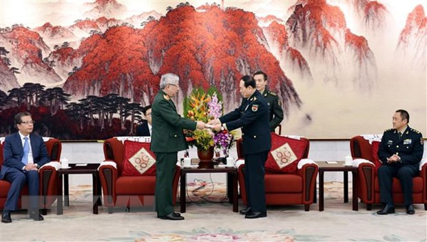 Fortalecen Vietnam y China la cooperación en defensa ảnh 1 Fortalecen Vietnam y China la cooperación en defensa ảnh 1