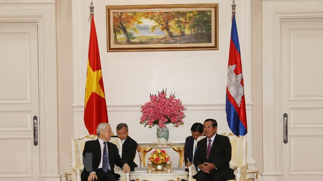 Trazan Vietnam y Camboya medidas para robustecer relaciones bilaterales ảnh 1