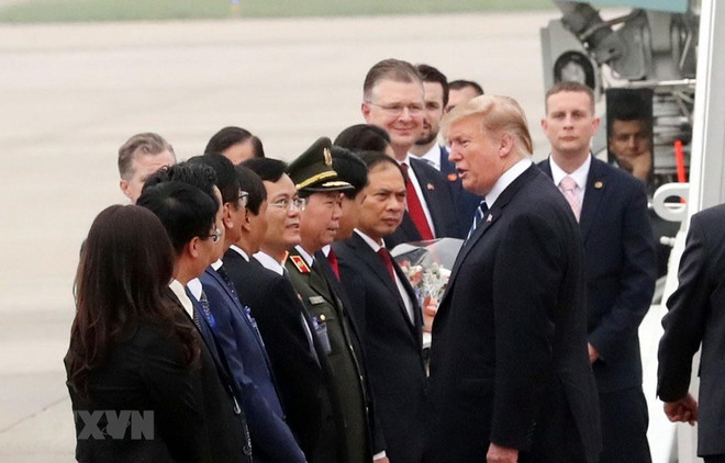 Presidente estadounidense Donal Trump agradece a Vietnam por celebrar cumbre EE.UU.-RPDC ảnh 1 Presidente estadounidense Donal Trump agradece a Vietnam por celebrar cumbre EE.UU.-RPDC ảnh 1