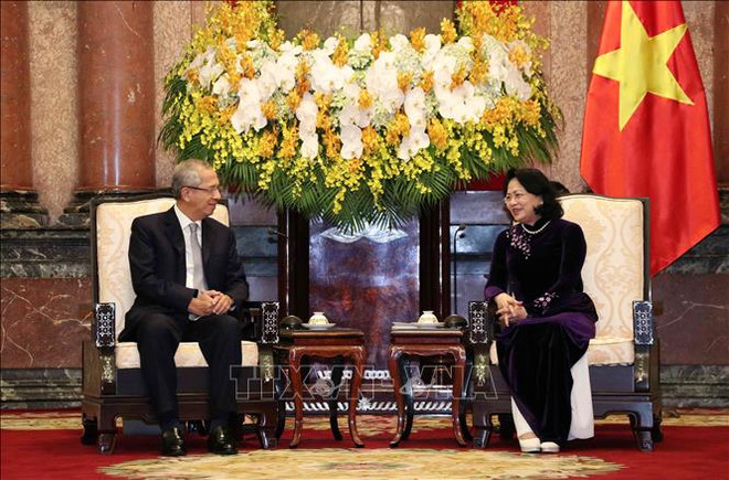 Recibe vicepresidenta vietnamita a delegación del Tribunal Supremo de Tailandia ảnh 1 Recibe vicepresidenta vietnamita a delegación del Tribunal Supremo de Tailandia ảnh 1
