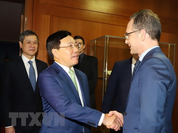 Destacan la exitosa visita de vicepremier vietnamita a Alemania ảnh 1 Destacan la exitosa visita de vicepremier vietnamita a Alemania ảnh 1