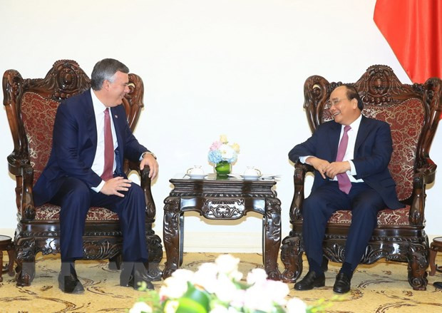 Premier vietnamita recibe a ejecutivos de Boeing y HSBC ảnh 1 Premier vietnamita recibe a ejecutivos de Boeing y HSBC ảnh 1
