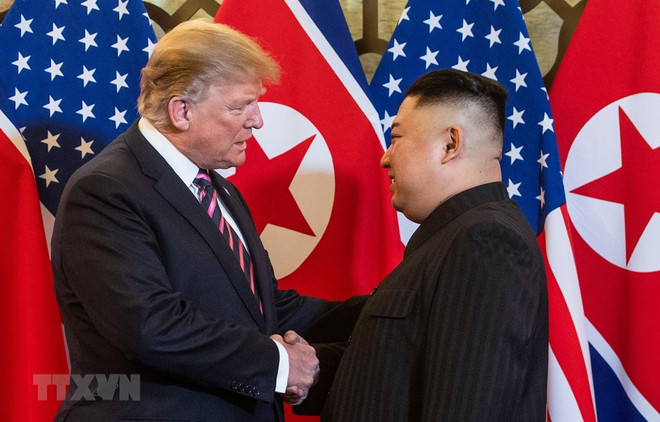 Inician Trump y Kim Jong-un segunda jornada de la Cumbre EE.UU.-RPDC en Hanoi ảnh 1 Inician Trump y Kim Jong-un segunda jornada de la Cumbre EE.UU.-RPDC en Hanoi ảnh 1
