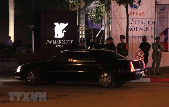 Presidente estadounidense Trump hospeda en hotel Marriott ảnh 1 Presidente estadounidense Trump hospeda en hotel Marriott ảnh 1
