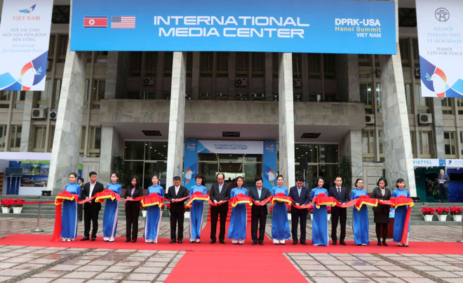 Inauguran en Vietnam Centro Internacional de Prensa para la segunda Cumbre EE.UU.- Corea del Norte ảnh 1 Inauguran en Vietnam Centro Internacional de Prensa para la segunda Cumbre EE.UU.- Corea del Norte ảnh 1