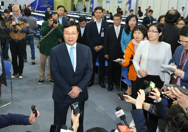 Inauguran en Vietnam Centro Internacional de Prensa para la segunda Cumbre EE.UU.- Corea del Norte ảnh 2 Inauguran en Vietnam Centro Internacional de Prensa para la segunda Cumbre EE.UU.- Corea del Norte ảnh 2