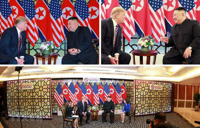 Presidente surcoreano sigue de cerca el desarrollo de la segunda Cumbre EE.UU.-RPDC ảnh 1 Presidente surcoreano sigue de cerca el desarrollo de la segunda Cumbre EE.UU.-RPDC ảnh 1