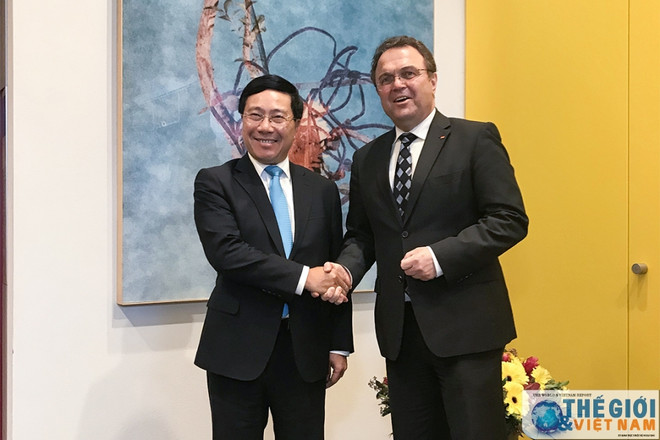Resalta vicepremier de Vietnam importancia de los nexos entre su país y Alemania ảnh 1 Resalta vicepremier de Vietnam importancia de los nexos entre su país y Alemania ảnh 1