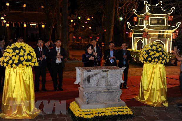 Inauguran en Vietnam fiesta primaveral de Con Son- Kiep Bac 2019 ảnh 1 Inauguran en Vietnam fiesta primaveral de Con Son- Kiep Bac 2019 ảnh 1