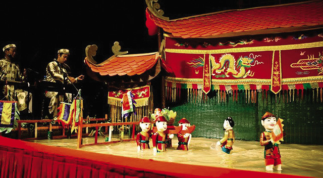 Espectáculo de marionetas acuáticas, arte escénica tradicional vietnamita ảnh 1 Espectáculo de marionetas acuáticas, arte escénica tradicional vietnamita ảnh 1