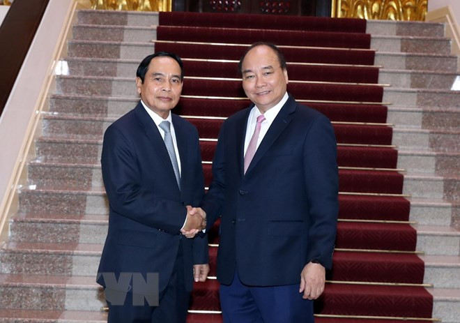 Premier de Vietnam respalda cooperación entre inspecciones gubernamentales de su país y Laos ảnh 1 Premier de Vietnam respalda cooperación entre inspecciones gubernamentales de su país y Laos ảnh 1