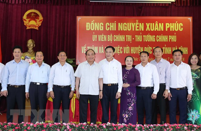 Premier vietnamita realiza visita de trabajo en Ha Tinh ảnh 1 Premier vietnamita realiza visita de trabajo en Ha Tinh ảnh 1