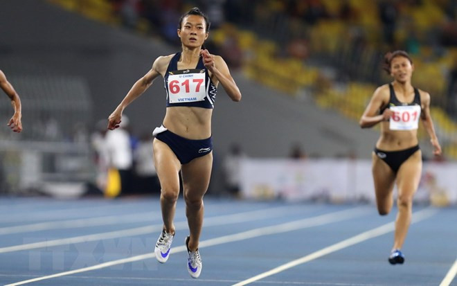 Numerosos deportistas internacionales participan en concurso de atletismo en Vietnam ảnh 1 Numerosos deportistas internacionales participan en concurso de atletismo en Vietnam ảnh 1