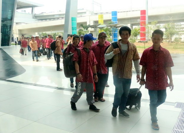 Repatriados 42 pescadores vietnamitas detenidos en Indonesia ảnh 1 Repatriados 42 pescadores vietnamitas detenidos en Indonesia ảnh 1