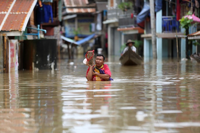Myanmar: Evacúan a decenas a miles de personas por inundaciones ảnh 1