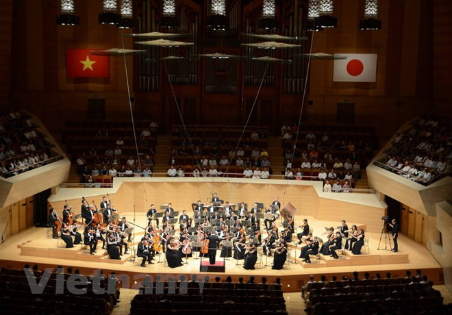 Concierto en Tokio resalta relaciones entre Vietnam y Japón ảnh 1 Concierto en Tokio resalta relaciones entre Vietnam y Japón ảnh 1