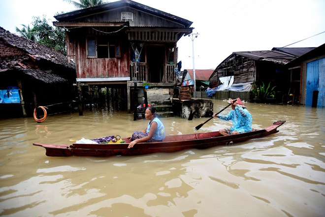 Myanmar: Decenas de miles de personas deben evacuar debido a inundaciones ảnh 1 Myanmar: Decenas de miles de personas deben evacuar debido a inundaciones ảnh 1