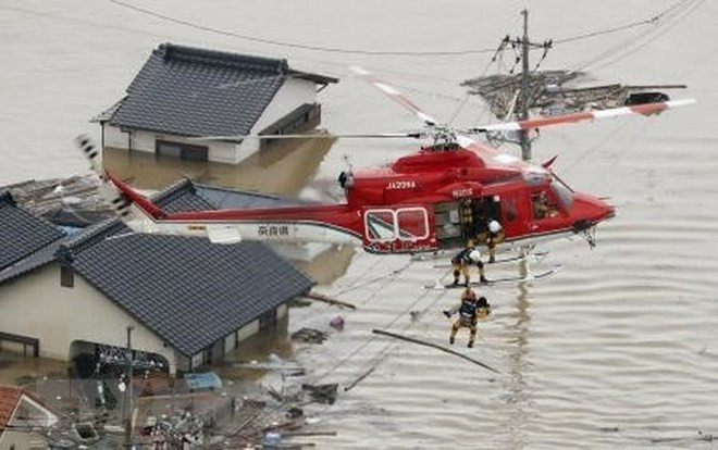 Vietnam ofrece asistencia a Japón para mitigar consecuencias de inundaciones ảnh 1 Vietnam ofrece asistencia a Japón para mitigar consecuencias de inundaciones ảnh 1