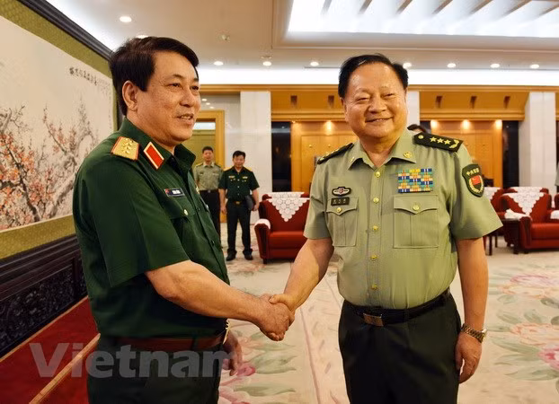 Dirigentes de Vietnam y China respaldan cooperación en defensa ảnh 1