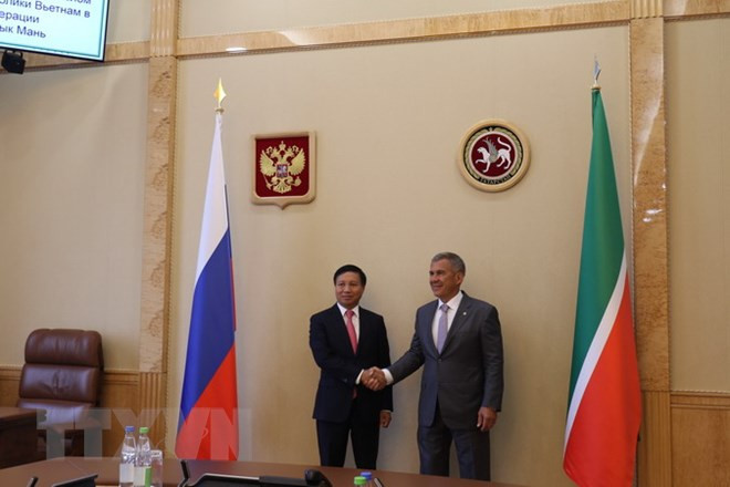 Tartaristán reafirma compromiso de favorecer inversiones vietnamitas en su territorio ảnh 1 Tartaristán reafirma compromiso de favorecer inversiones vietnamitas en su territorio ảnh 1
