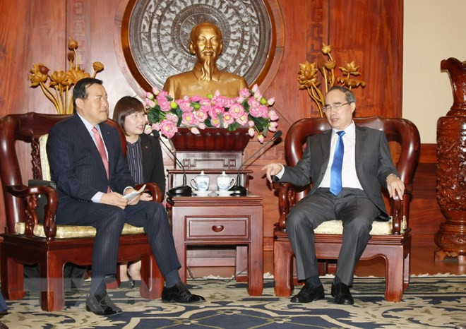 Grupo sudcoreano Lotte aspira a ampliar inversiones en Ciudad Ho Chi Minh ảnh 1 Grupo sudcoreano Lotte aspira a ampliar inversiones en Ciudad Ho Chi Minh ảnh 1