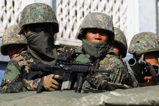 Filipinas: Combates en Marawi dejan 13 marines muertos ảnh 1 Filipinas: Combates en Marawi dejan 13 marines muertos ảnh 1