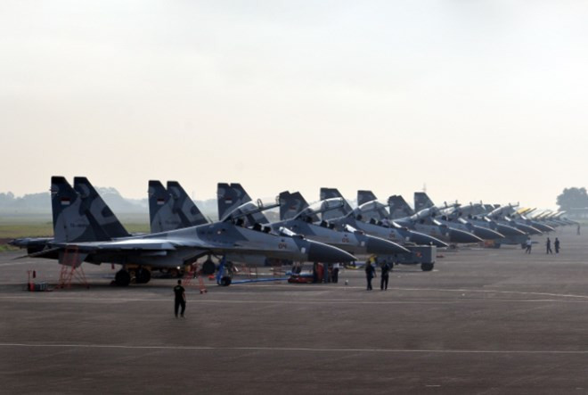 Indonesia despliega aviones de combate para impedir llegada de terroristas ảnh 1 Indonesia despliega aviones de combate para impedir llegada de terroristas ảnh 1