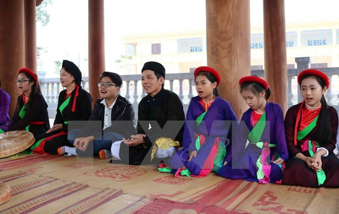 Inclusión de canto folclórico en plan de estudios reporta resultados positivos en Vietnam ảnh 1 Inclusión de canto folclórico en plan de estudios reporta resultados positivos en Vietnam ảnh 1