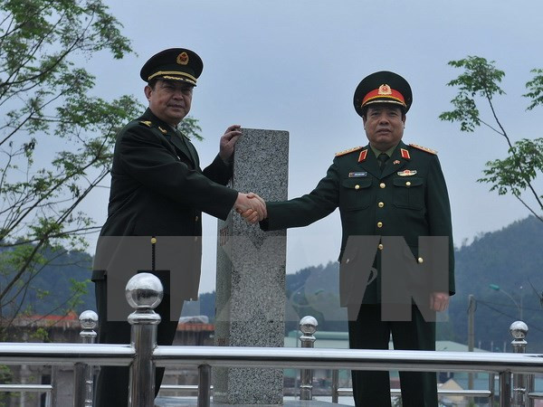 Cuarto encuentro de defensa fronteriza: muestra de fomento de lazos Vietnam- China ảnh 1