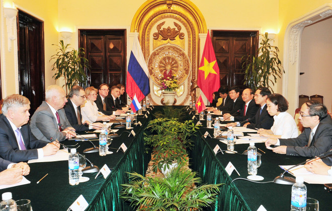 Vietnam y Rusia efectúan diálogo estratégico de diplomacia-defensa ảnh 1 Vietnam y Rusia efectúan diálogo estratégico de diplomacia-defensa ảnh 1