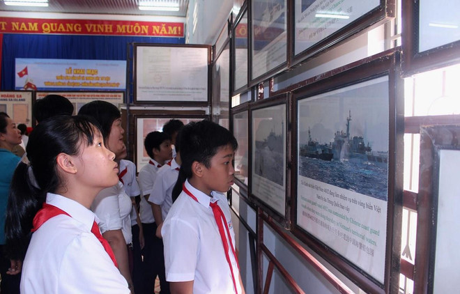 Muestra de mapas evidencia soberanía de Vietnam sobre Hoang Sa y Truong Sa ảnh 1 Muestra de mapas evidencia soberanía de Vietnam sobre Hoang Sa y Truong Sa ảnh 1