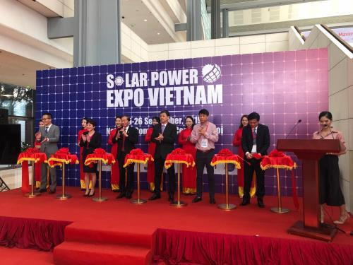 Inauguran en Vietnam VII Exposición de Energía Solar ảnh 1 Inauguran en Vietnam VII Exposición de Energía Solar ảnh 1