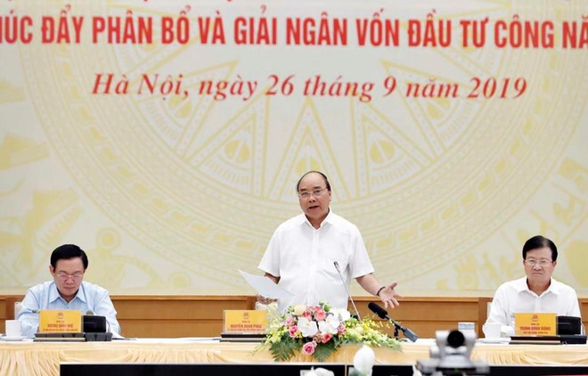 Califica primer ministro de Vietnam desembolso de inversiones públicas como tarea política apremiante ảnh 1 Califica primer ministro de Vietnam desembolso de inversiones públicas como tarea política apremiante ảnh 1
