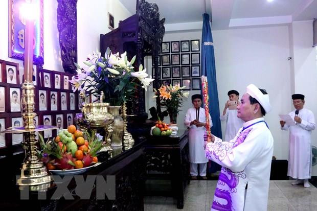 Religión de Cao Dai celebra aniversario 93 de su fundación ảnh 1 Religión de Cao Dai celebra aniversario 93 de su fundación ảnh 1