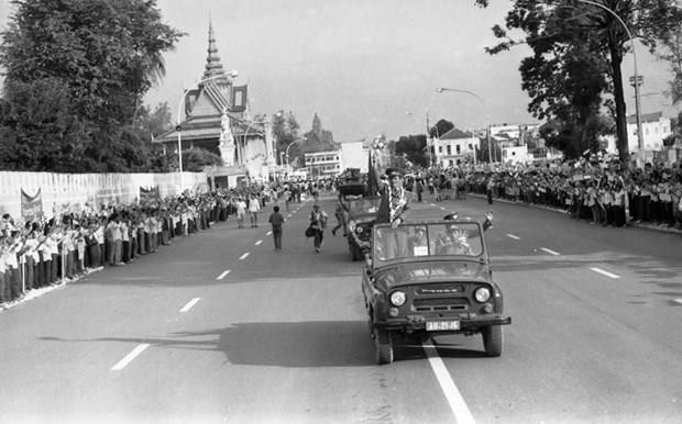 Conmemoran 30 años del cumplimiento de combatientes vietnamitas misión internacional en Camboya ảnh 1