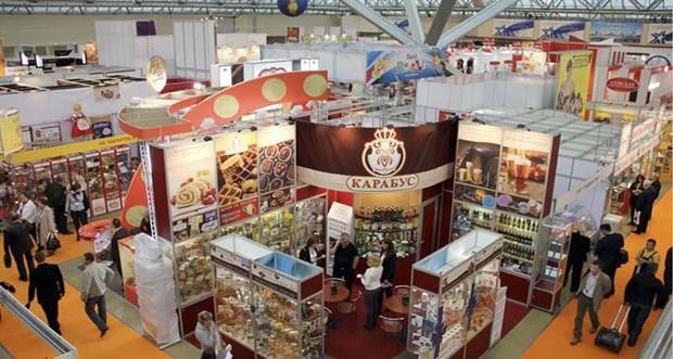 Presentan productos vietnamitas en feria internacional de alimentos en Rusia ảnh 1 Presentan productos vietnamitas en feria internacional de alimentos en Rusia ảnh 1
