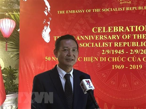 Honran vietnamitas en Egipto al Presidente Ho Chi Minh por sus grandes aportes al país ảnh 1