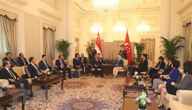 Realiza vicepremier de Vietnam visita oficial a Singapur ảnh 1 Realiza vicepremier de Vietnam visita oficial a Singapur ảnh 1