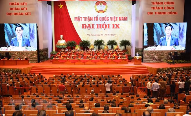 Clausuran noveno Congreso Nacional del Frente de la Patria de Vietnam ảnh 1