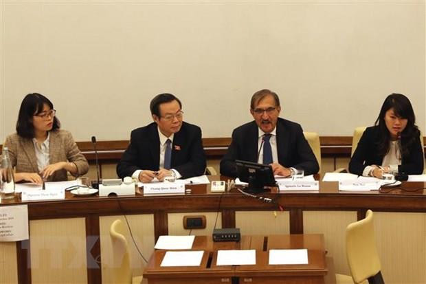 Recaba Vietnam el apoyo de Italia para pronta ratificación del TLC con la UE ảnh 1 Recaba Vietnam el apoyo de Italia para pronta ratificación del TLC con la UE ảnh 1