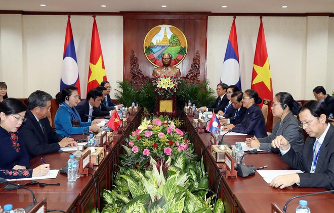 Parlamentos de Vietnam y Laos buscan agilizar cooperación en sus labores ảnh 1 Parlamentos de Vietnam y Laos buscan agilizar cooperación en sus labores ảnh 1