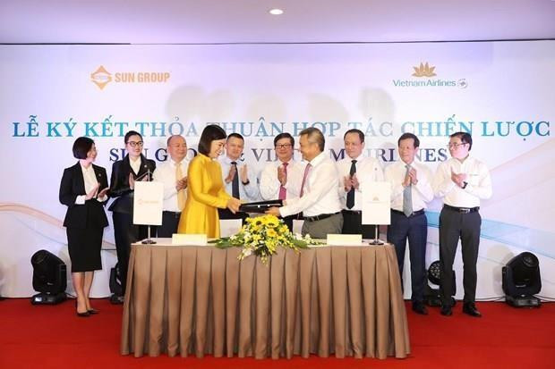 Se asocian Vietnam Airlines y Sun Group para ofrecer paquetes vacacionales ảnh 1 Se asocian Vietnam Airlines y Sun Group para ofrecer paquetes vacacionales ảnh 1