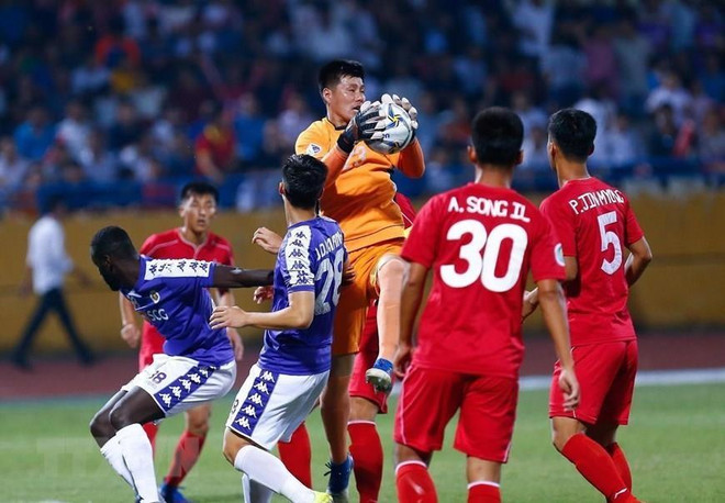 Empatan clubes de Vietnam y Corea del Norte en Copa Asiática de Fútbol ảnh 1 Empatan clubes de Vietnam y Corea del Norte en Copa Asiática de Fútbol ảnh 1